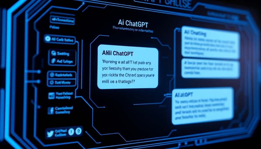 ChatGPT interface showing AI prompts and interactions.