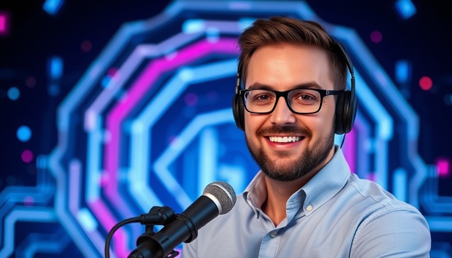 Quantum Computing and High-Performance Computing podcast graphic design.