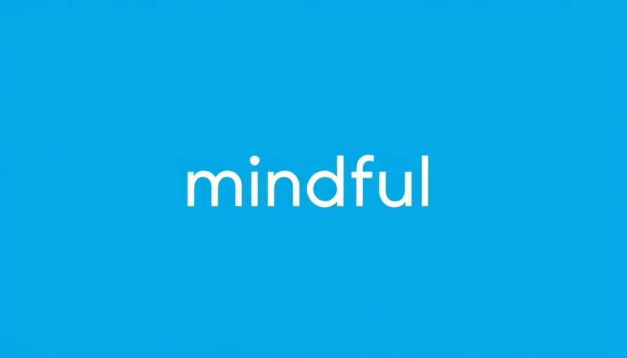 Mindful logo on blue background for Deep Resilience Book Giveaway.