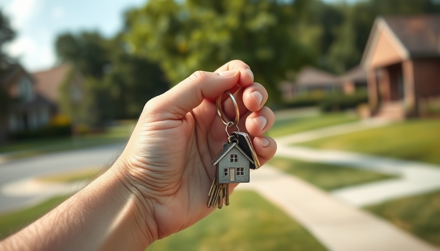 Hand holds house keys symbolizing home ownership challenges 2025.