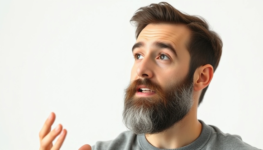 Man discussing the Garden of Eden story's impact on consciousness.