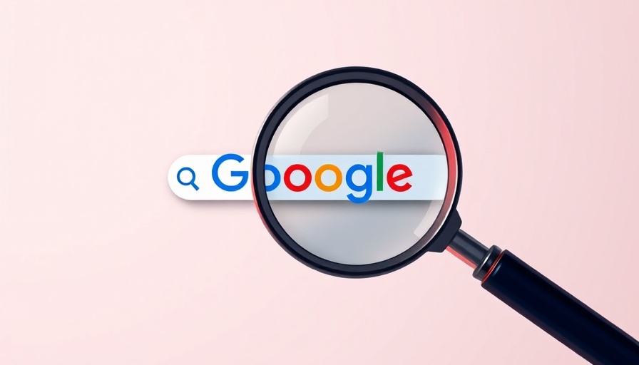 AI-Powered Search Competition graphic with magnifying glass over search logo.