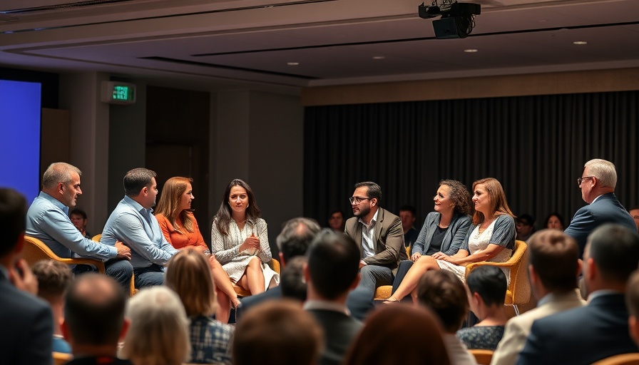 Panel discussion at a festival event, exploring the future of festivals.