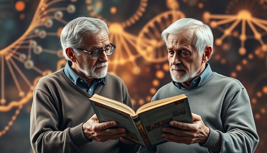 Thoughtful older individuals discussing humanity book, celebrating what it means to be human.