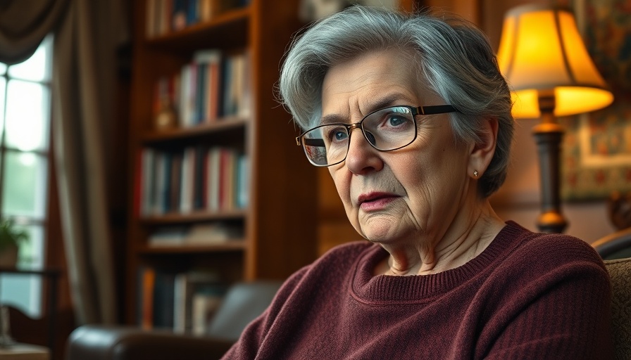 Elderly woman discussing February 12 2025 Full Moon Insights.
