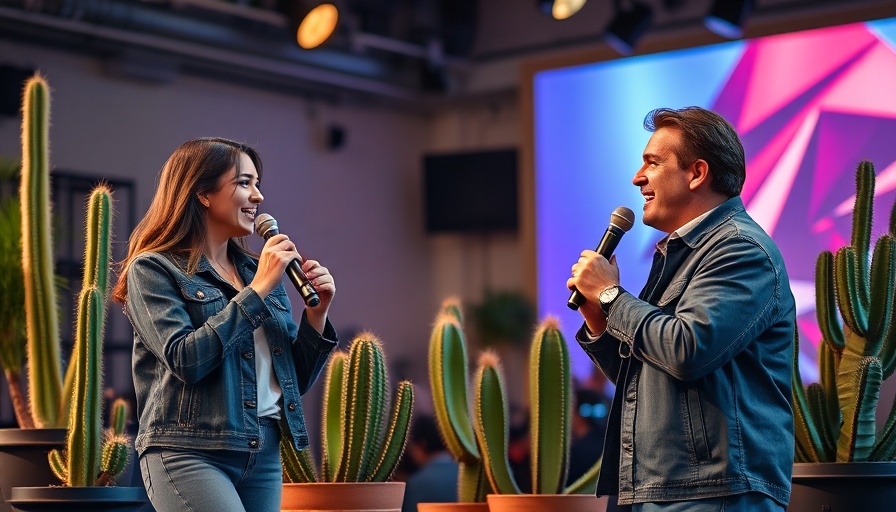Engaging live discussion at Diggnation event, highlighting 'Why Greatness Cannot Be Planned'.