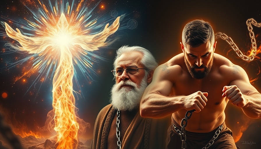 Inspiring collage of hidden powers and self-discovery concepts.