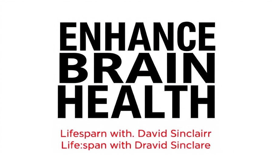 Text graphic promoting longevity science with health focus.