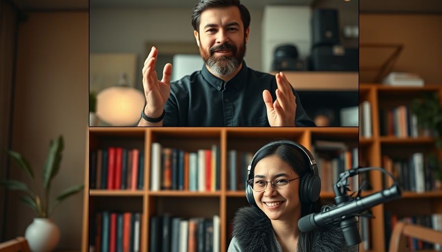 Art and science of lighting design in a split-screen video call.