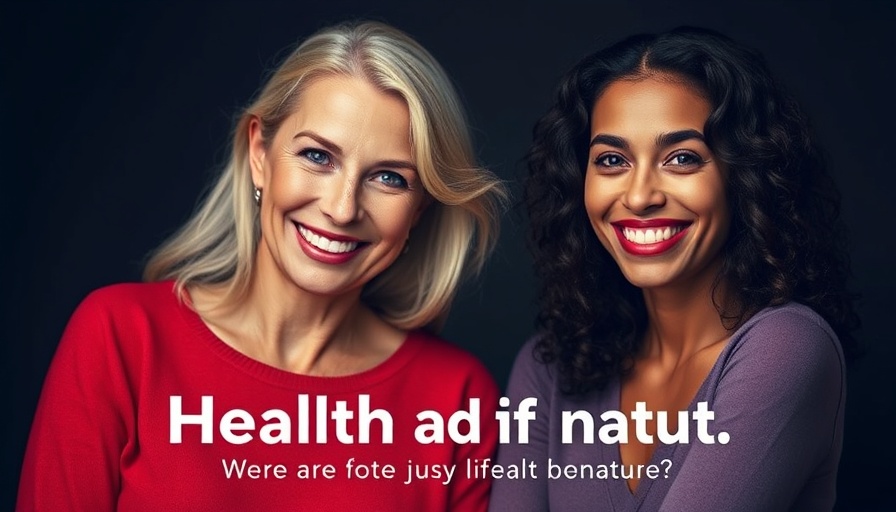 Two women promoting quantum biology discussion on health.