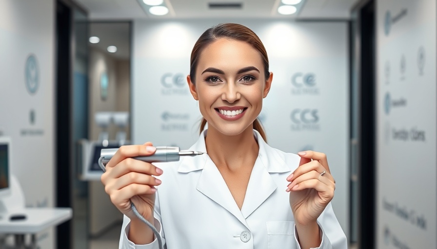 Professional discusses hair restoration with micro-needling.