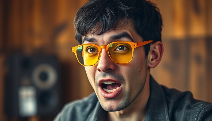 Expressive man discussing meaningful intimacy, mindfulness in intimacy.