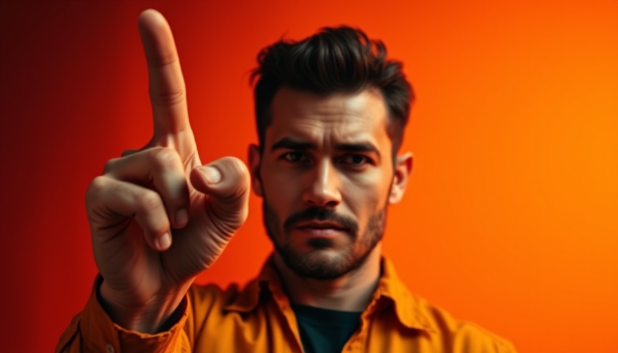 Confident man illustrating Rejection Therapy with determination.