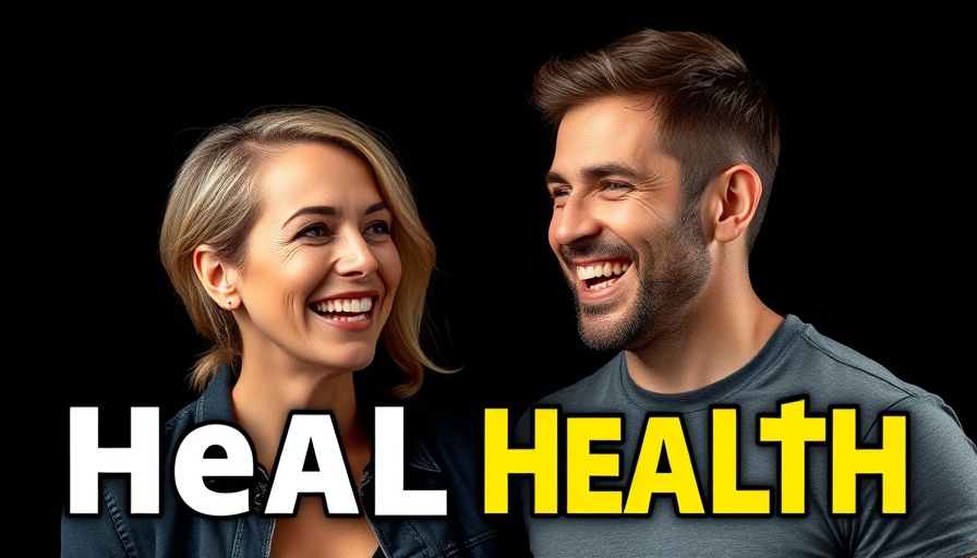 Peptide hair growth discussed by happy pair, vibrant display.