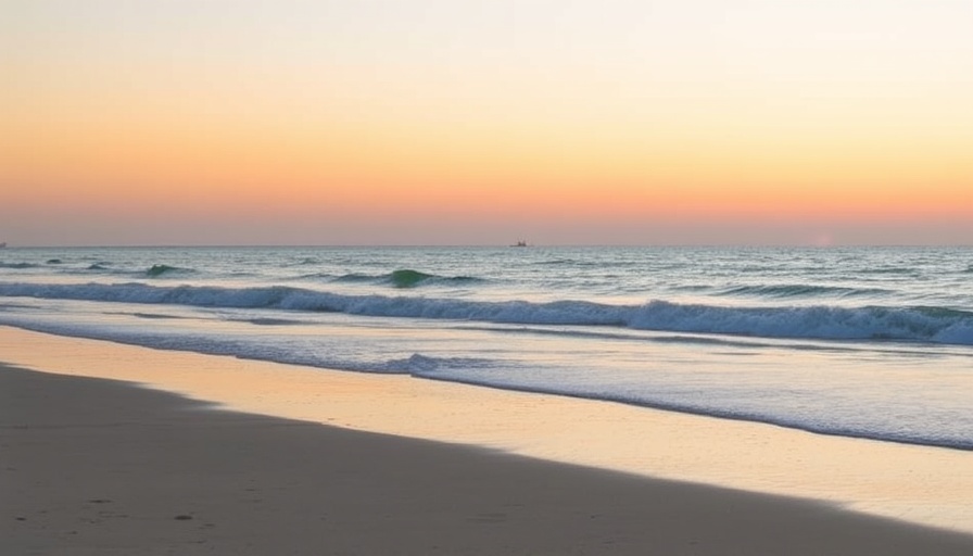 Free 3-Day Vacation to Calm Your Nervous System beach scene with text.