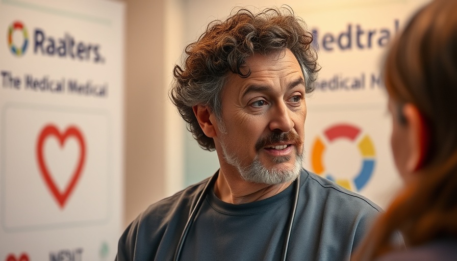 Middle-aged man discussing health optimization in studio.