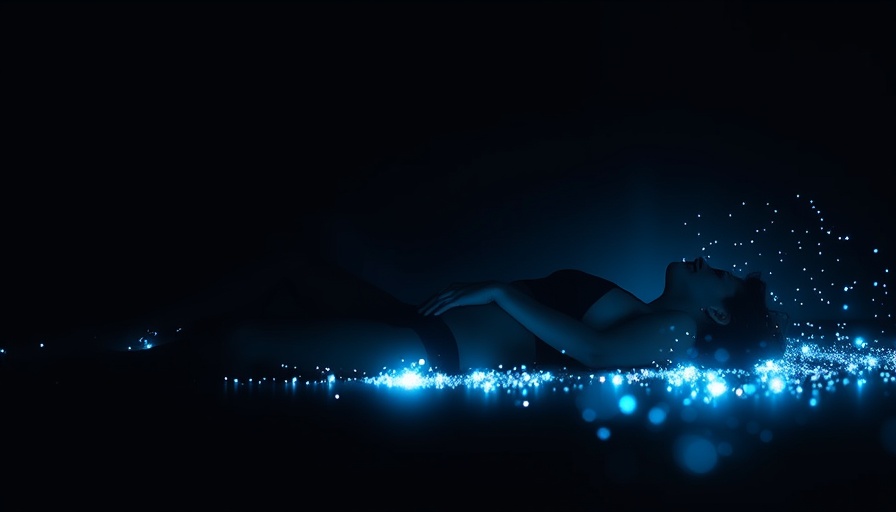 Digital silhouette symbolizing personal growth after loss.
