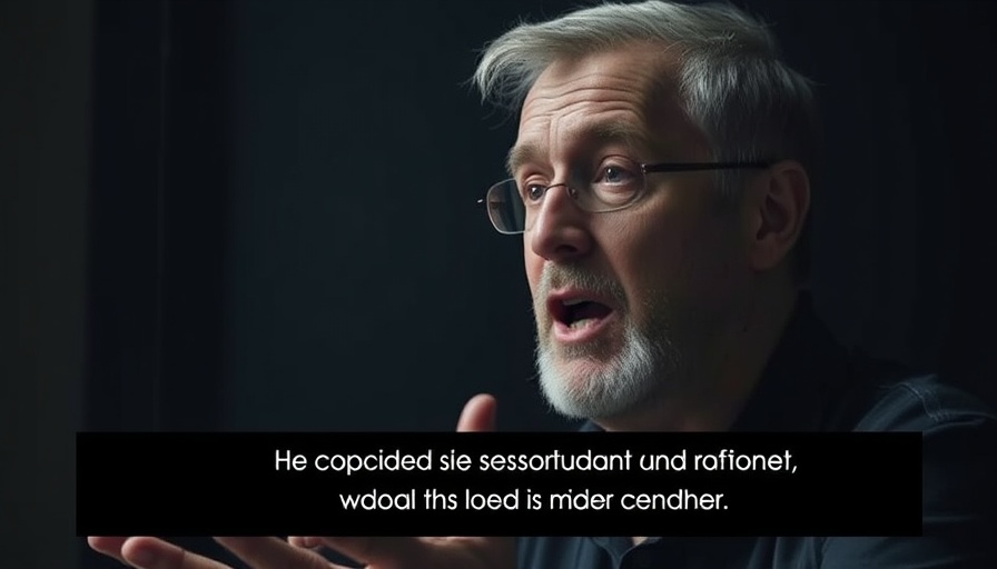 Middle-aged man discussing health advice on alcohol consumption.