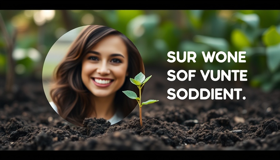 Grief Support podcast cover with smiling woman and growth symbolism.