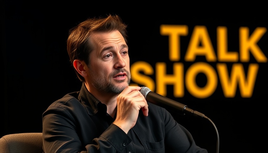 Insightful talk show guest discussing mind control and autonomy.