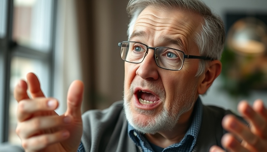Middle-aged man discussing benefits, optimize hydrogen water.