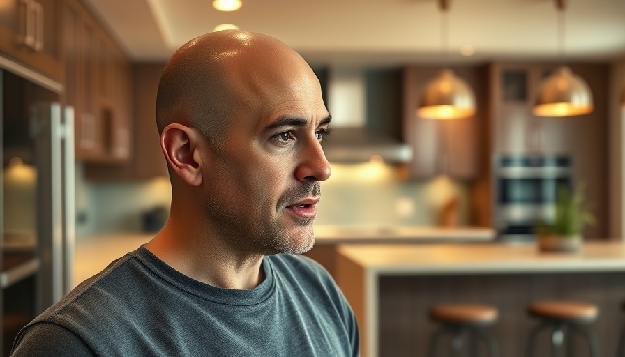 Man discussing grief support for personal growth.