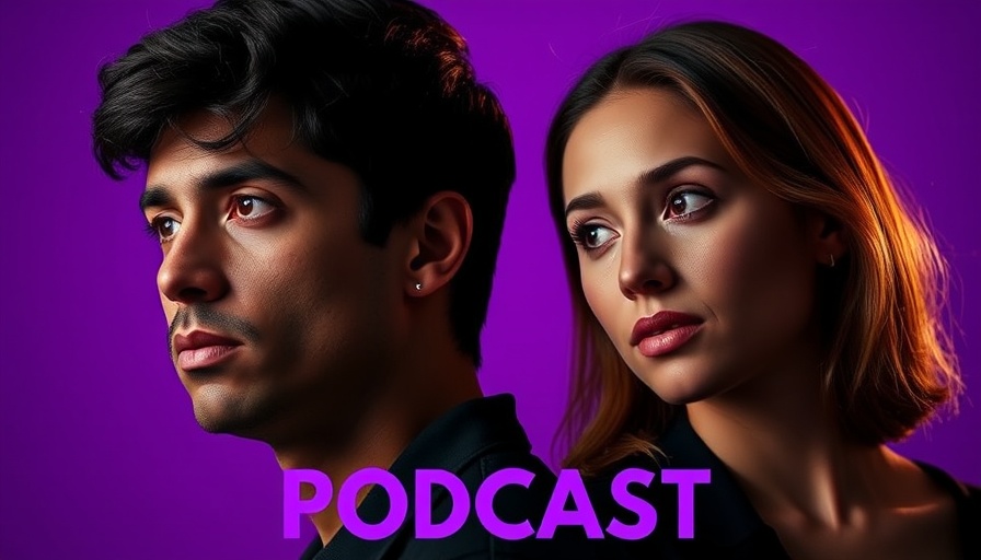 Podcast cover discussing Energy Enhancement Strategies with thoughtful expressions.