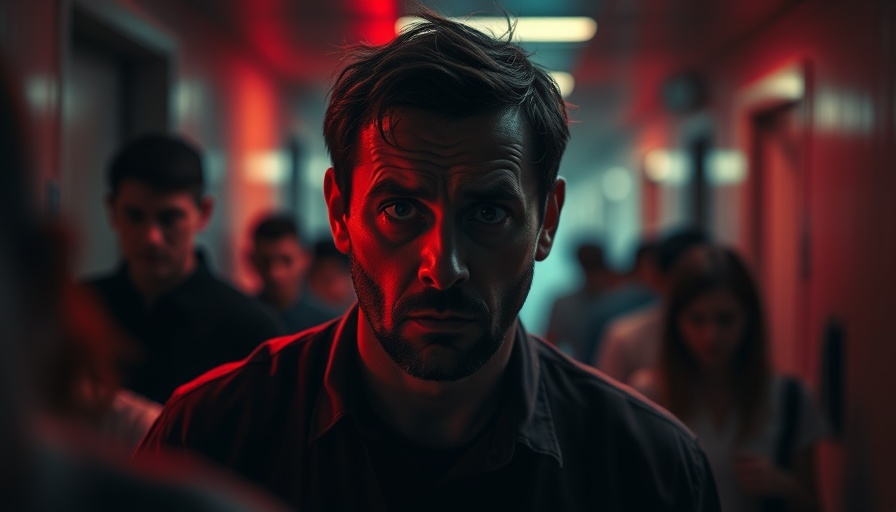 Dramatic, tense scene representing Near-Death Experiences.