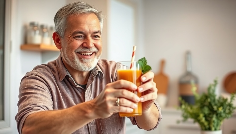 Man preparing health drink in kitchen; Why You’re Tired All Day.