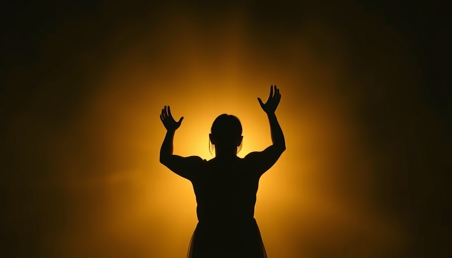 Conceptual near-death experience depiction with light and darkness.