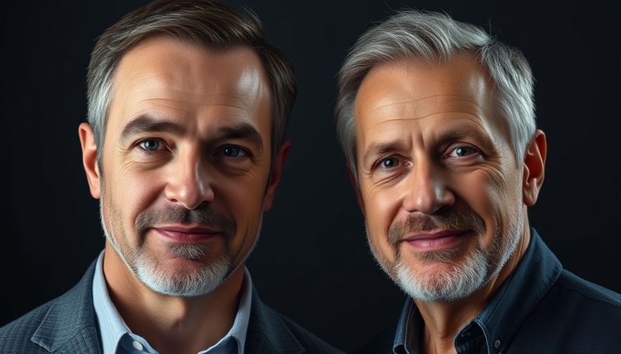 Professional headshots highlighting biohacking for optimal health.