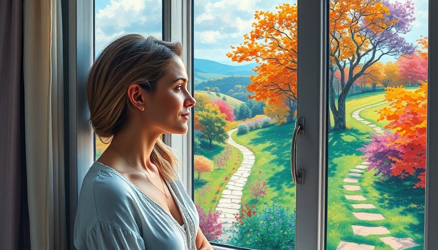 Contemplative woman considering transformative questions for self-discovery.