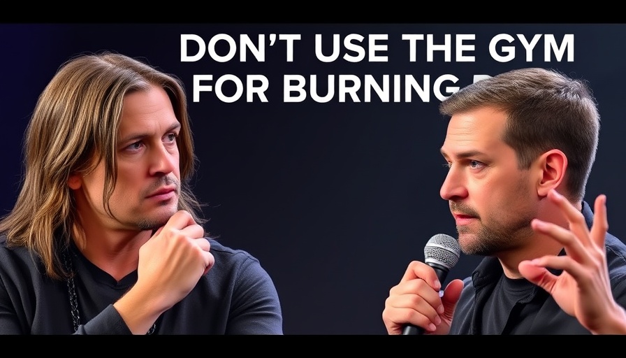 Two men discussing overcoming fatigue on The Energy Blueprint Podcast.