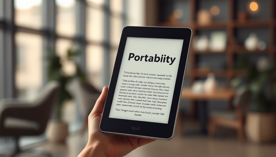eBook reader showcasing '2. Portability' with sale banner, related to Quantum Healing Hypnosis Technique (QHHT).