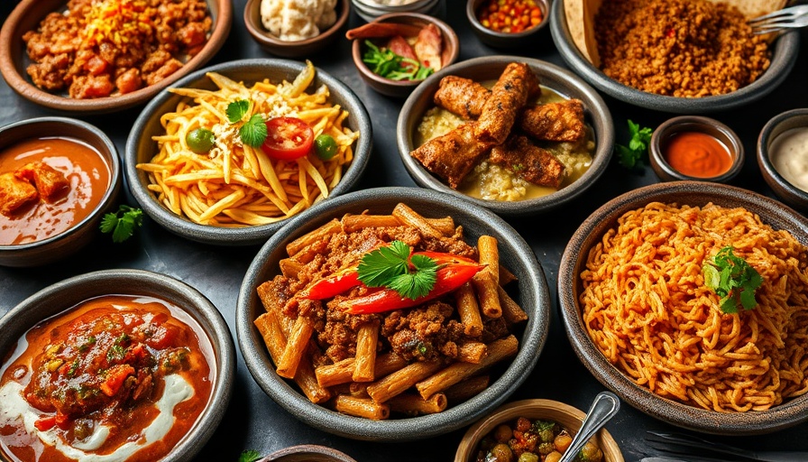 Delicious Mexican food feast in Houston with vibrant traditional dishes.