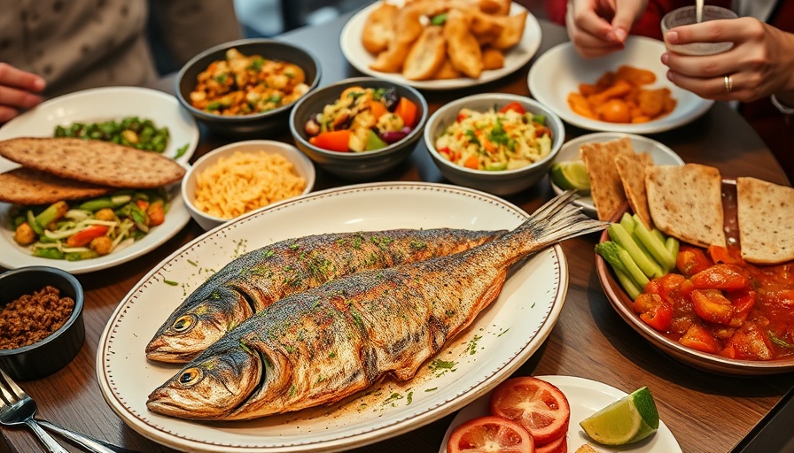 Elegant Mediterranean dishes at Austin restaurant opening.