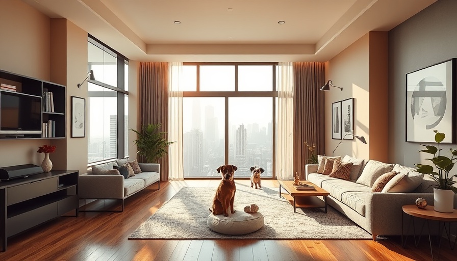 Pet-friendly apartment in Austin with modern design.