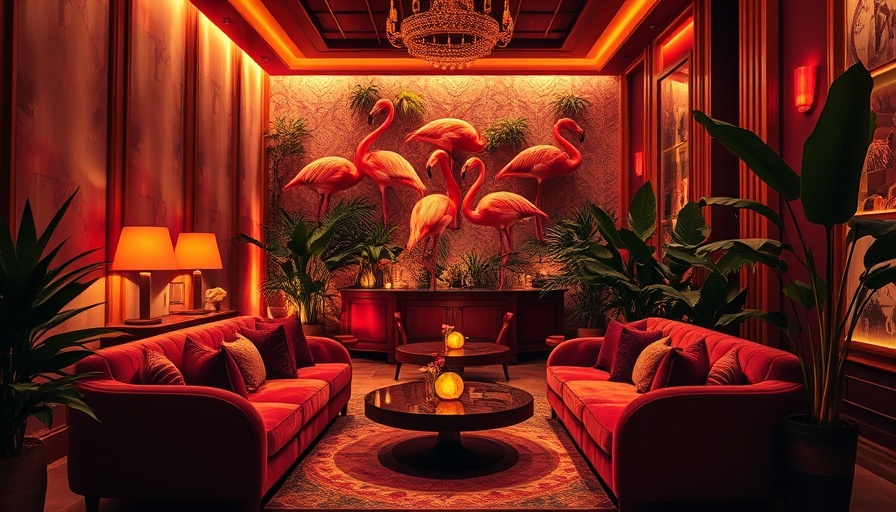 Luxurious lounge perfect for Austin summer fun.