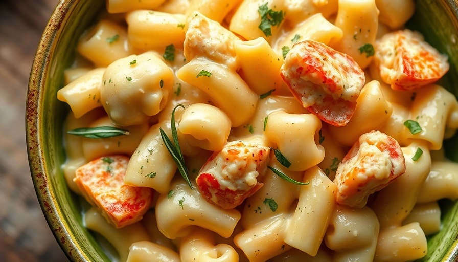 Best macaroni and cheese in Houston with lobster topping