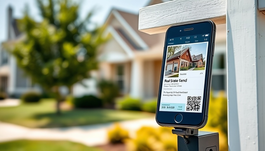 SmartSigns and SmartRiders in real estate displaying property details