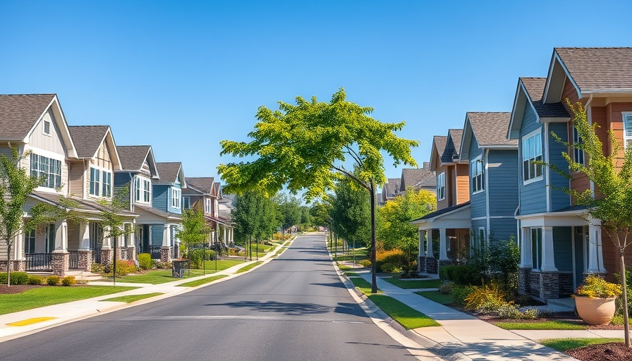Texas neighborhood zoning changes affecting modern suburb with diverse homes.