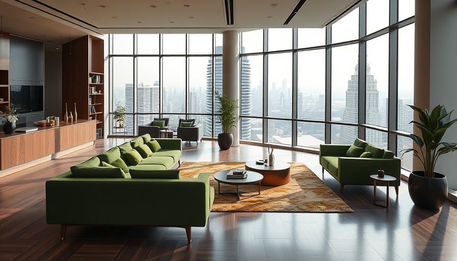 Stylish lounge in property, reflecting northwest Houston market.