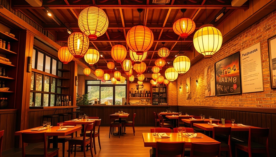 Cozy Asian restaurant interior showcasing traditional design for Austin restaurant openings.