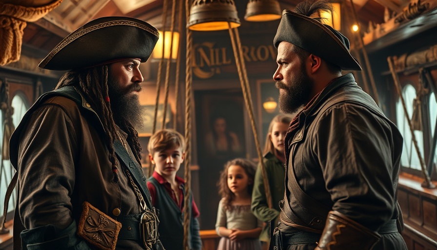 James V. Hart returns to Neverland with a captivating pirate scene.