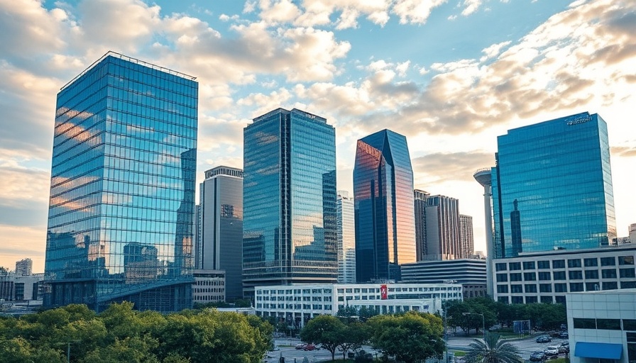 Northwest Houston cityscape showcasing real estate trends