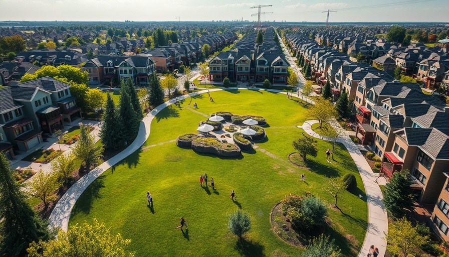 A vibrant Houston neighborhood, potential glimpse of 2025 market forecast.