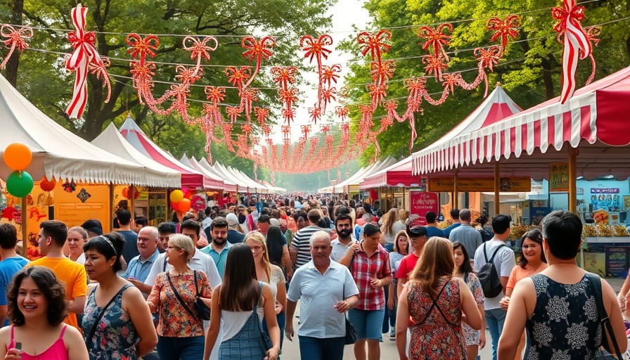 Festive Tomball Texas local event with vibrant outdoor scene.