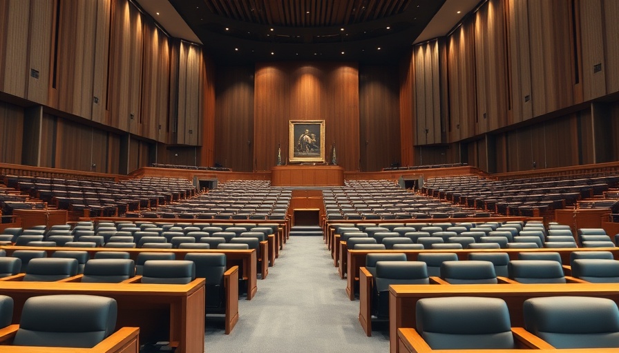 Texas Senate chamber symbolizing THC product ban decision.