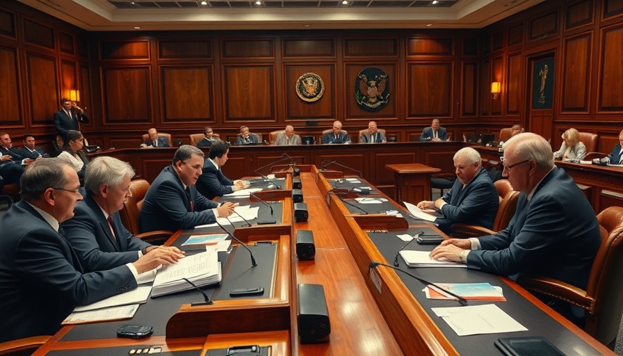 Texas Congressional Map Hearing in a courtroom with officials.
