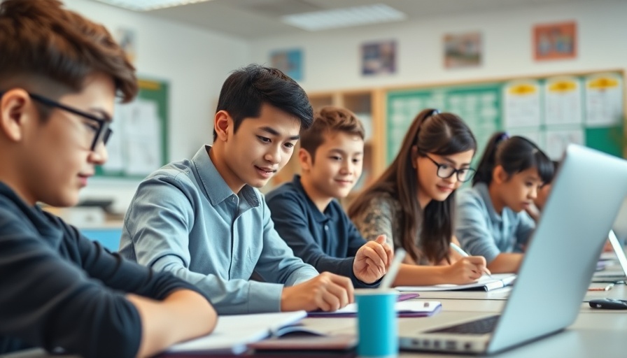 Students learning in a modern classroom setting for Texas STAAR testing overhaul.